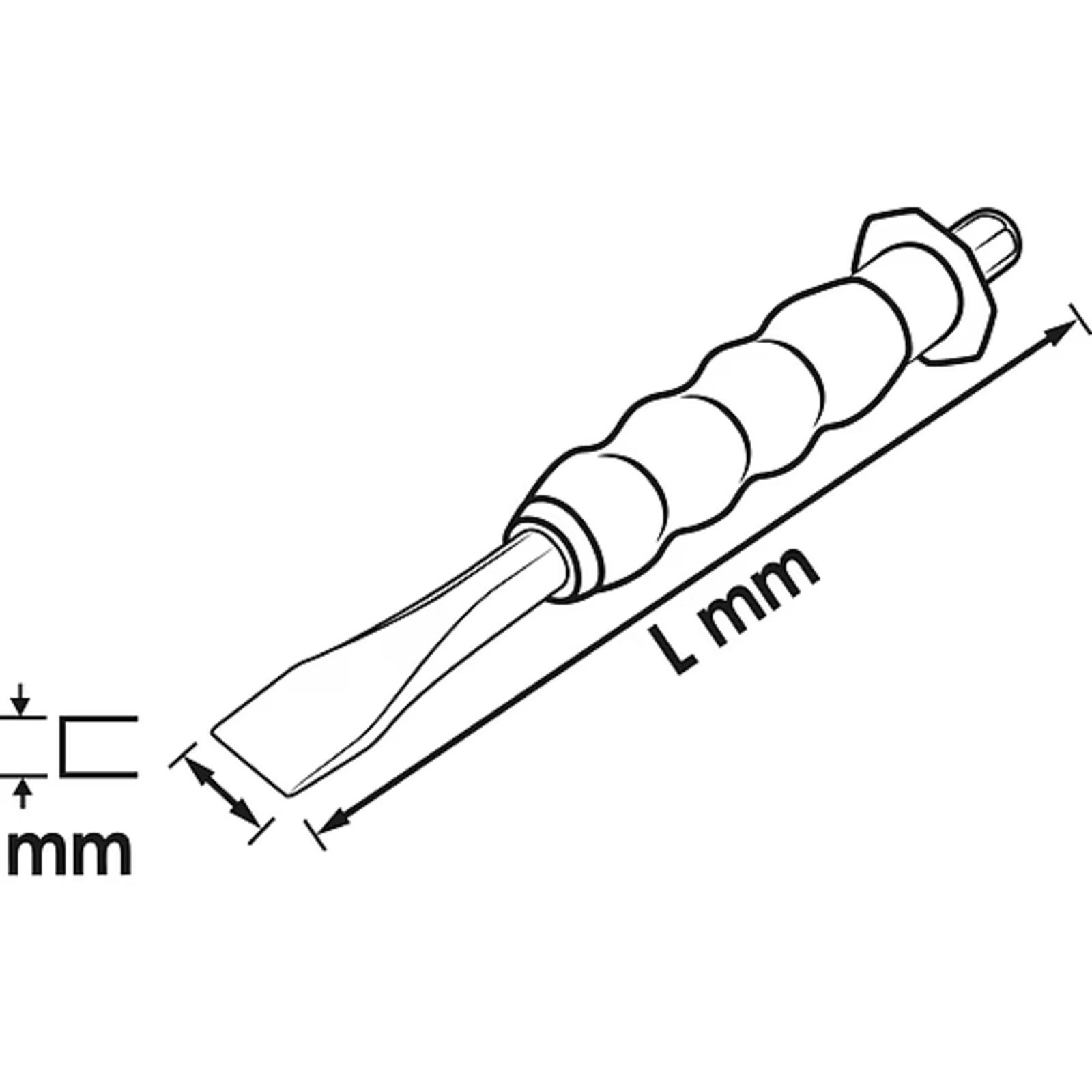 Burin plat  VIGOR - V6220-10