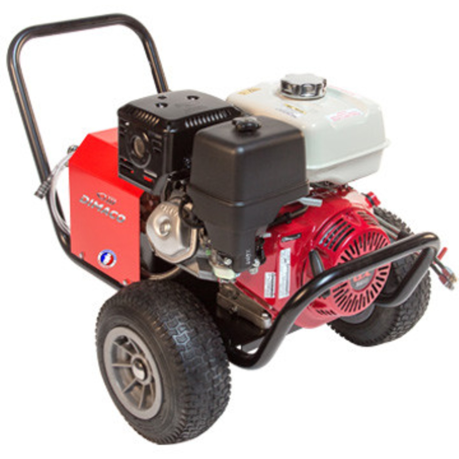 NETTOYEUR HP 1100 L/H 240 B HONDA 13 CVAVEC ENROULEUR ACIER + 20 M FLEXIBLE DIMACO - TIE18240HE