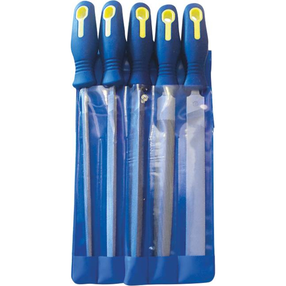 Limes avec manche 150mm - pochette de 5 pcs DRAKKAR TOOLS - 22388