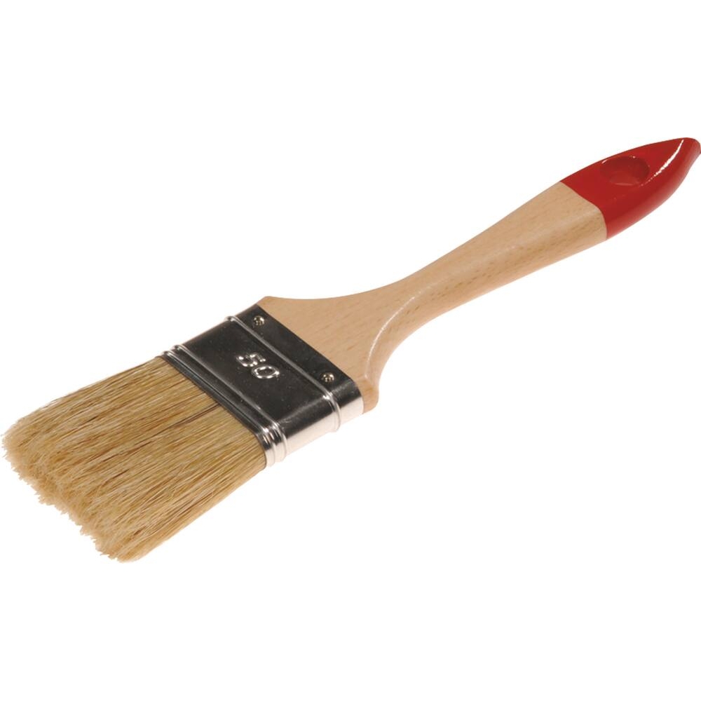Pinceau queue de morue glycéro à manche bois 30mm DRAKKAR TOOLS - 22520