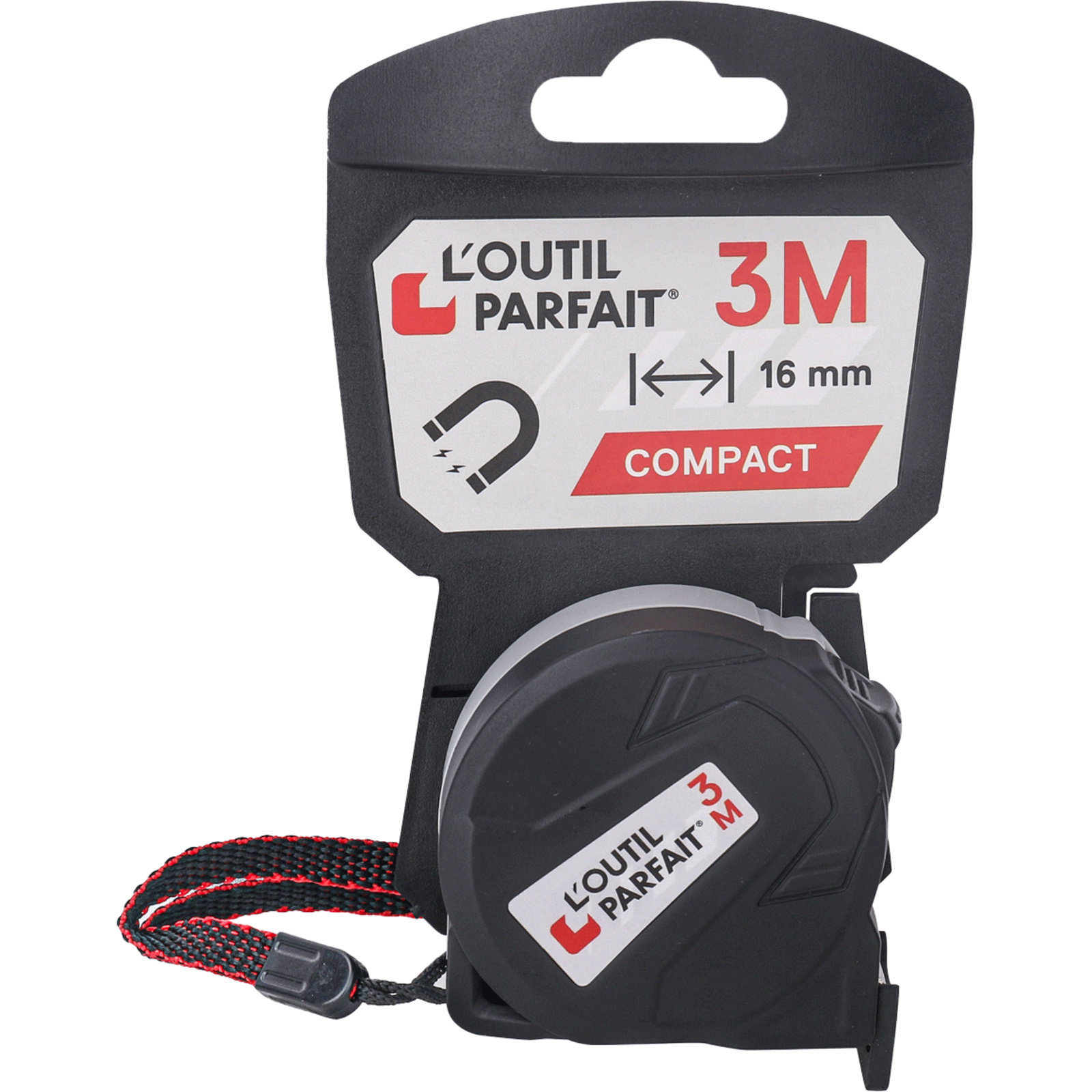 Mesure à ruban 8M L'OUTIL PARFAIT - 240008