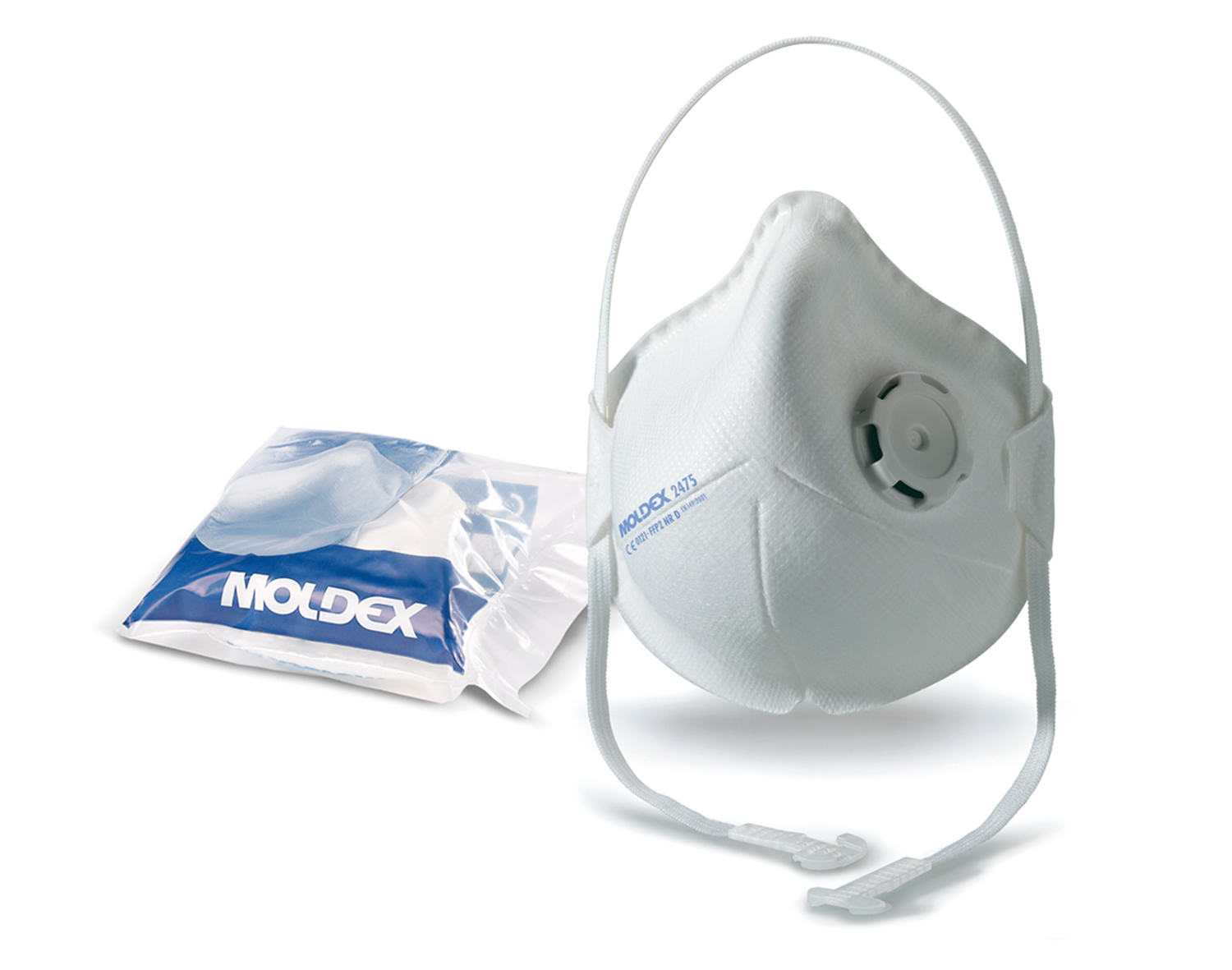 MASQUE FFP2 NR D SMART POCKET LOT DE 10 - MOLDEX - 247501