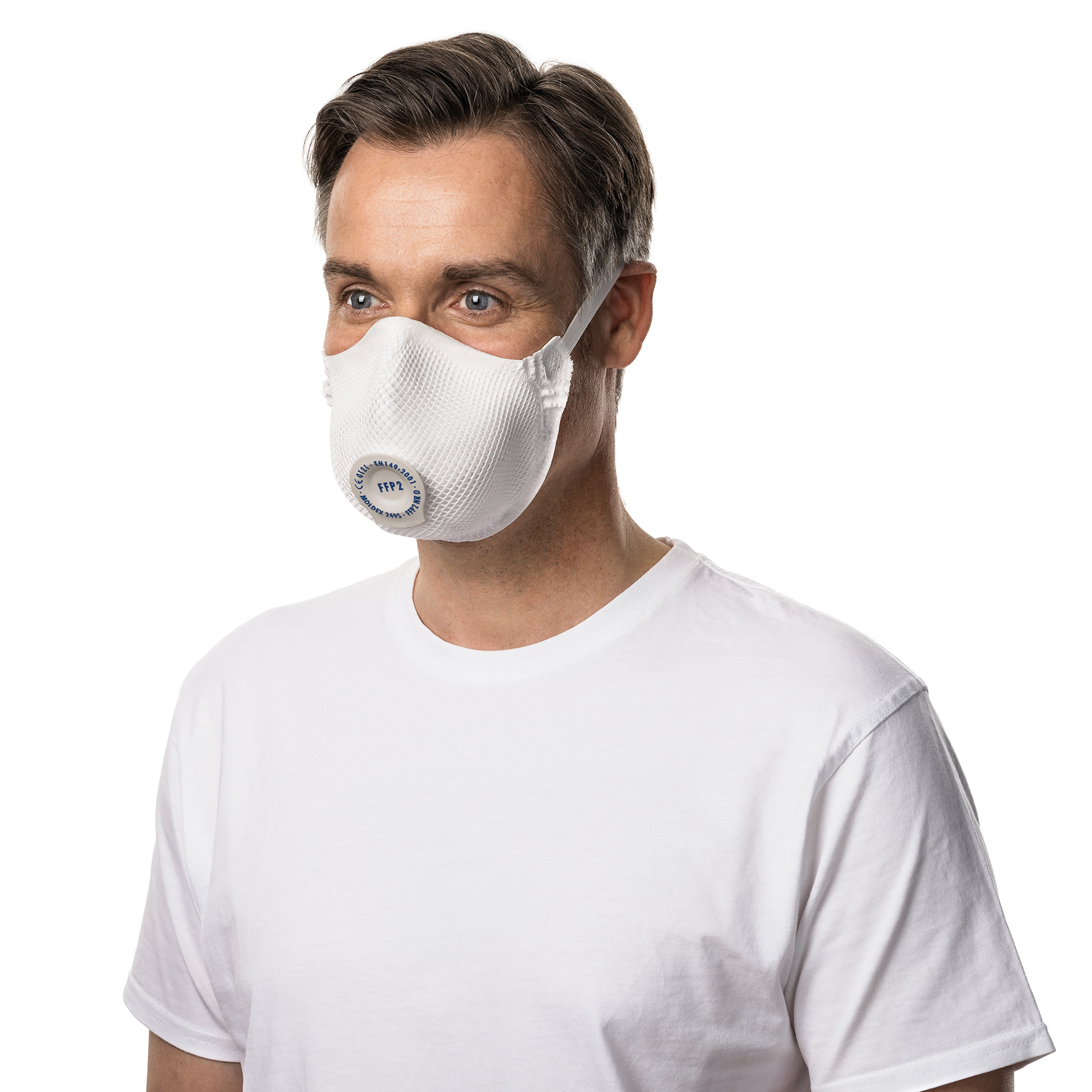 MASQUE FFP2 NR D AVEC SOUPAPE SMART SOLO - LOT DE 20 - MOLDEX - 249501