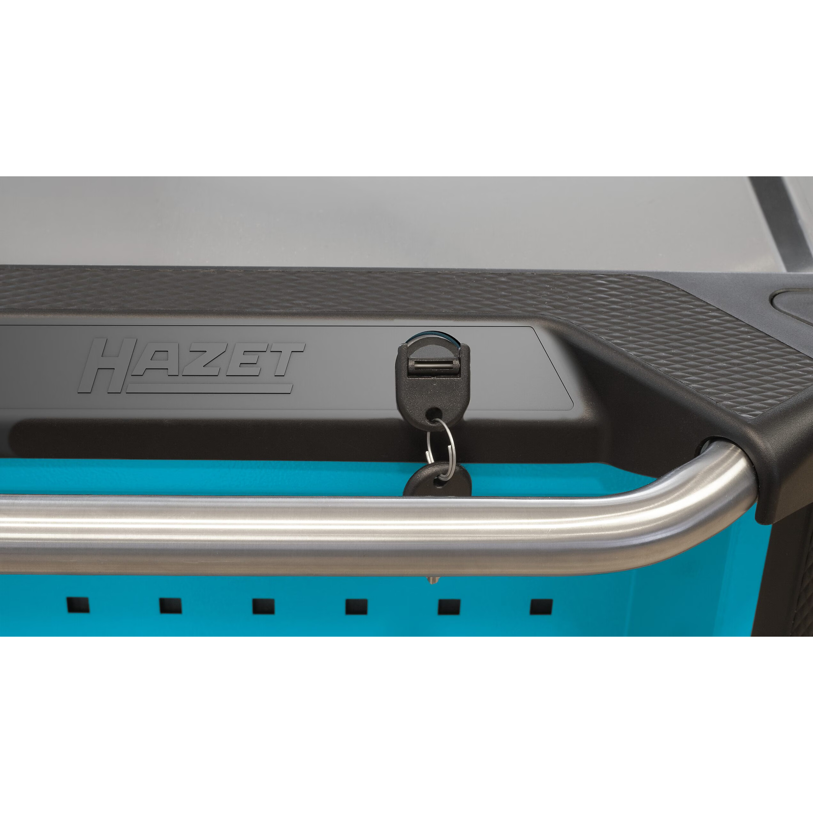 Servante d’atelier édition spéciale 8 tiroirs acier inoxydable 959 x 518 mm HAZET - 179NXL-8S1