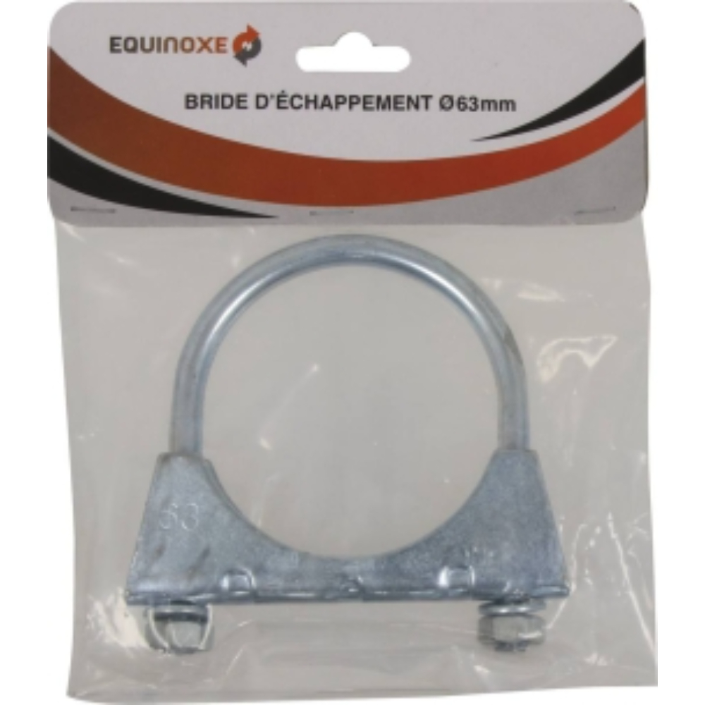 BRIDE D'ECHAPPEMENT 63MM - Neutre - 26892