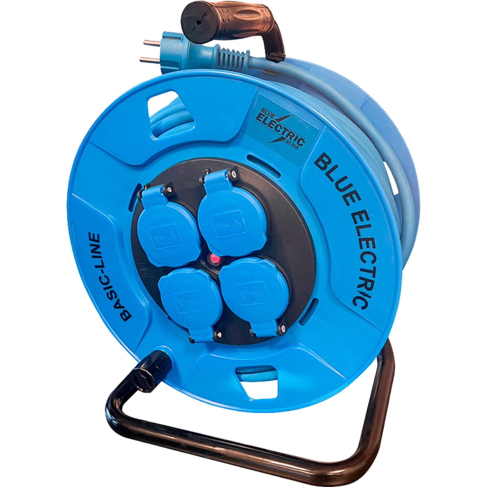 Enrouleur électrique Longueur 40 m Touret 4 prises à clapet L'OUTIL PARFAIT - 2785040