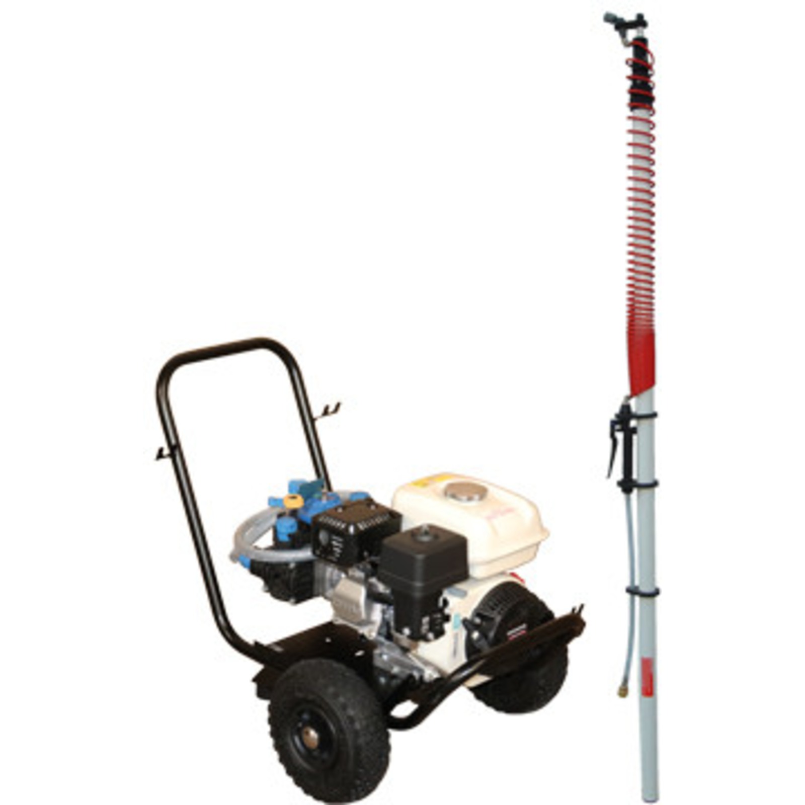 PULVÉRISATEUR MOTEUR THERMIQUE  25 M 19 L/MIN 20 BAR + ED3 + CHASSIS INOX DIMACO - PAUT20INOXED3