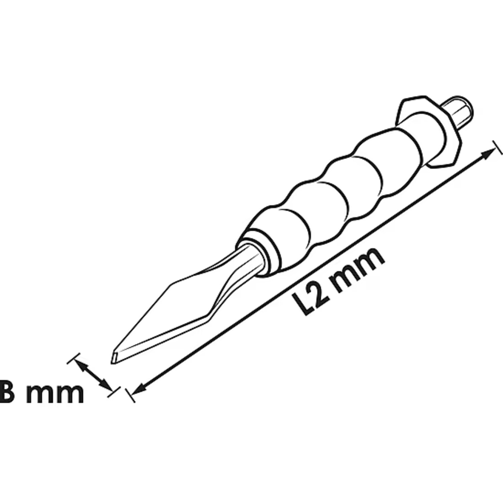 Bédane  VIGOR - V6230-5