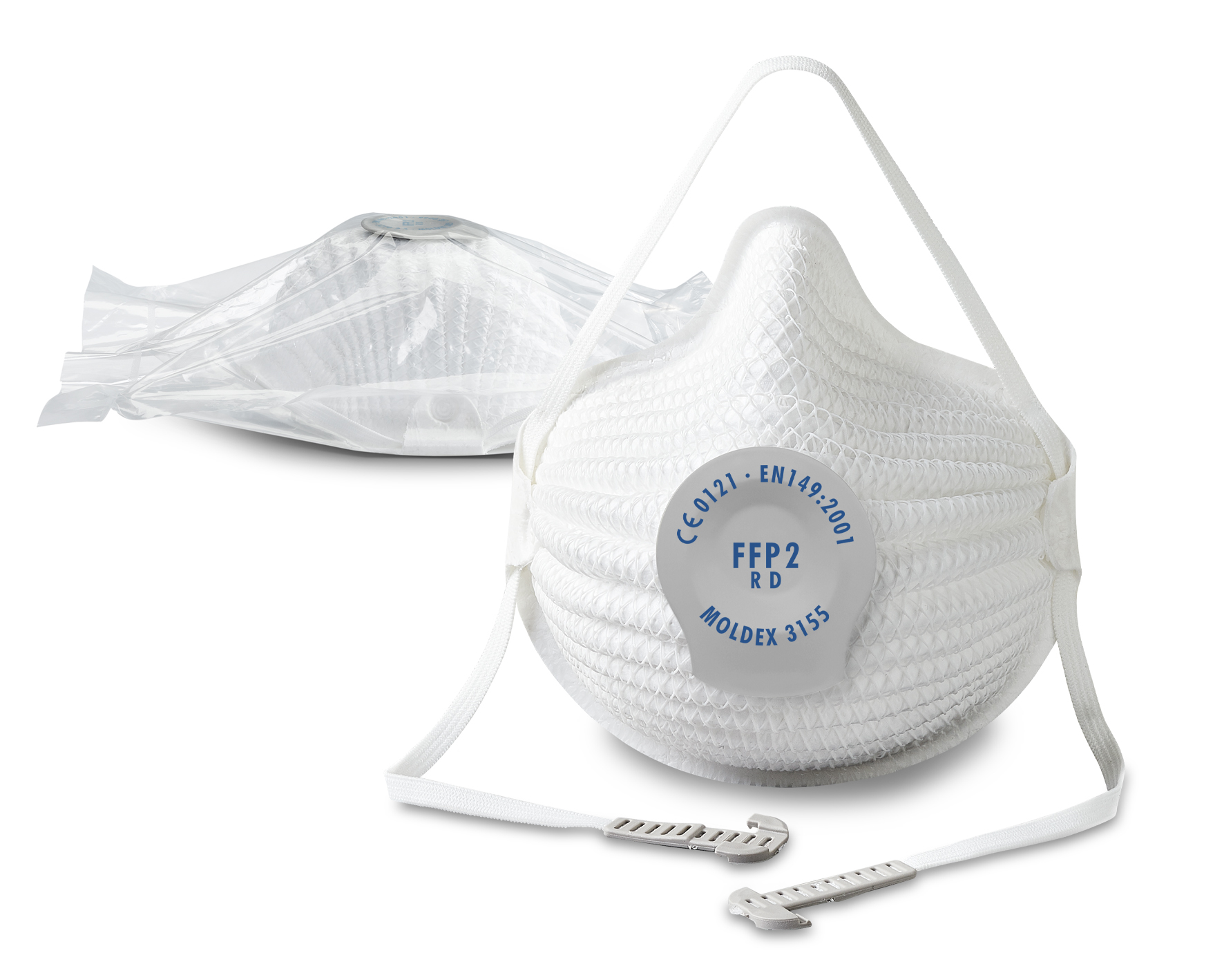 MASQUE FFP2 R D SOUPAPE AIR TAILLE S/M - LOT DE 10 - MOLDEX - 315501