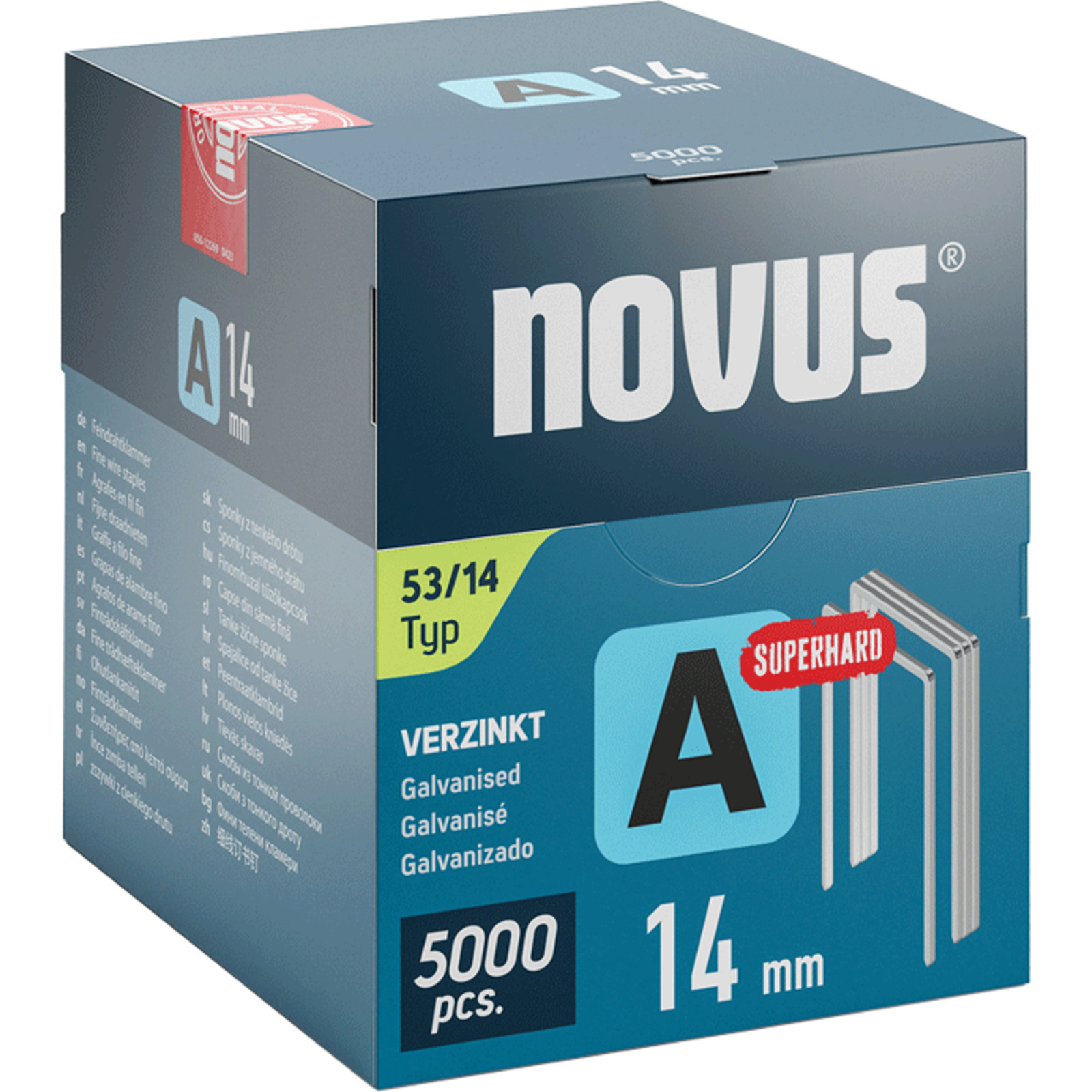 Agrafes A53 Taille 10 mm Boite de 5000 L'OUTIL PARFAIT - 329010