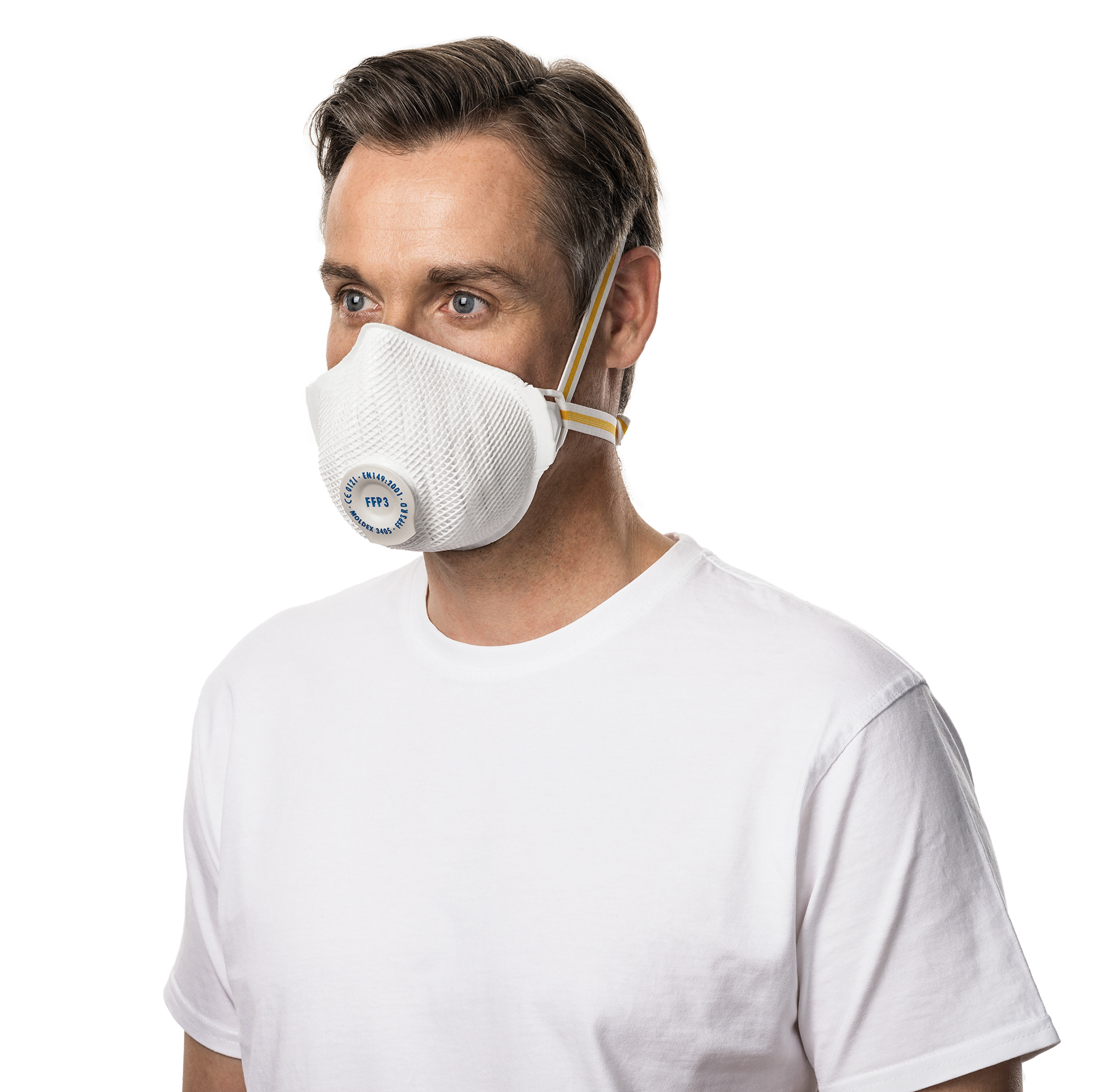 MASQUE FFP3 R D AVEC SOUPAPE AIR PLUS LOT DE 5 - MOLDEX - 340501