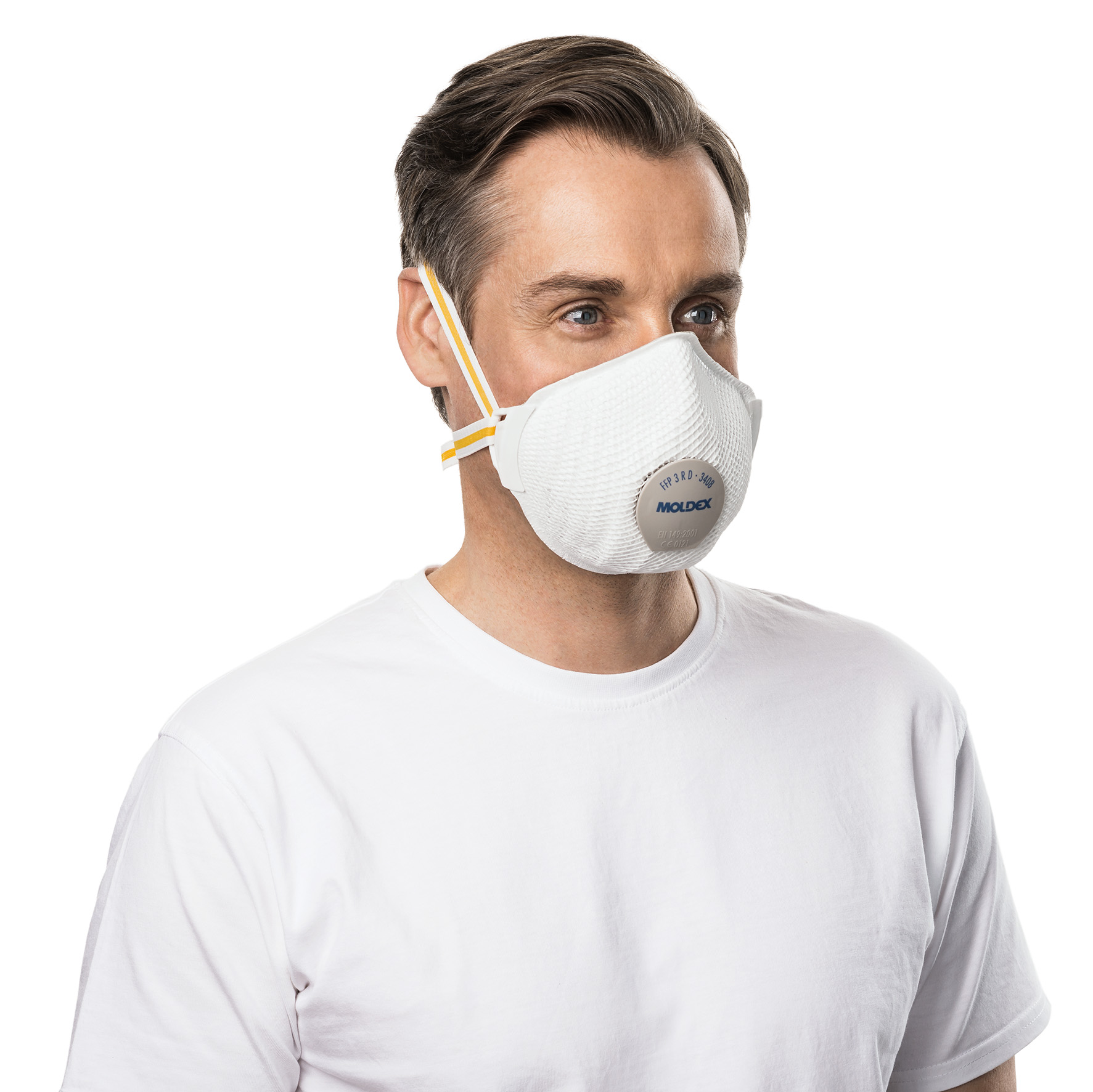 MASQUE FFP3 R D SOUPAPE AIR PLUS - LOT DE 5 - MOLDEX - 340815