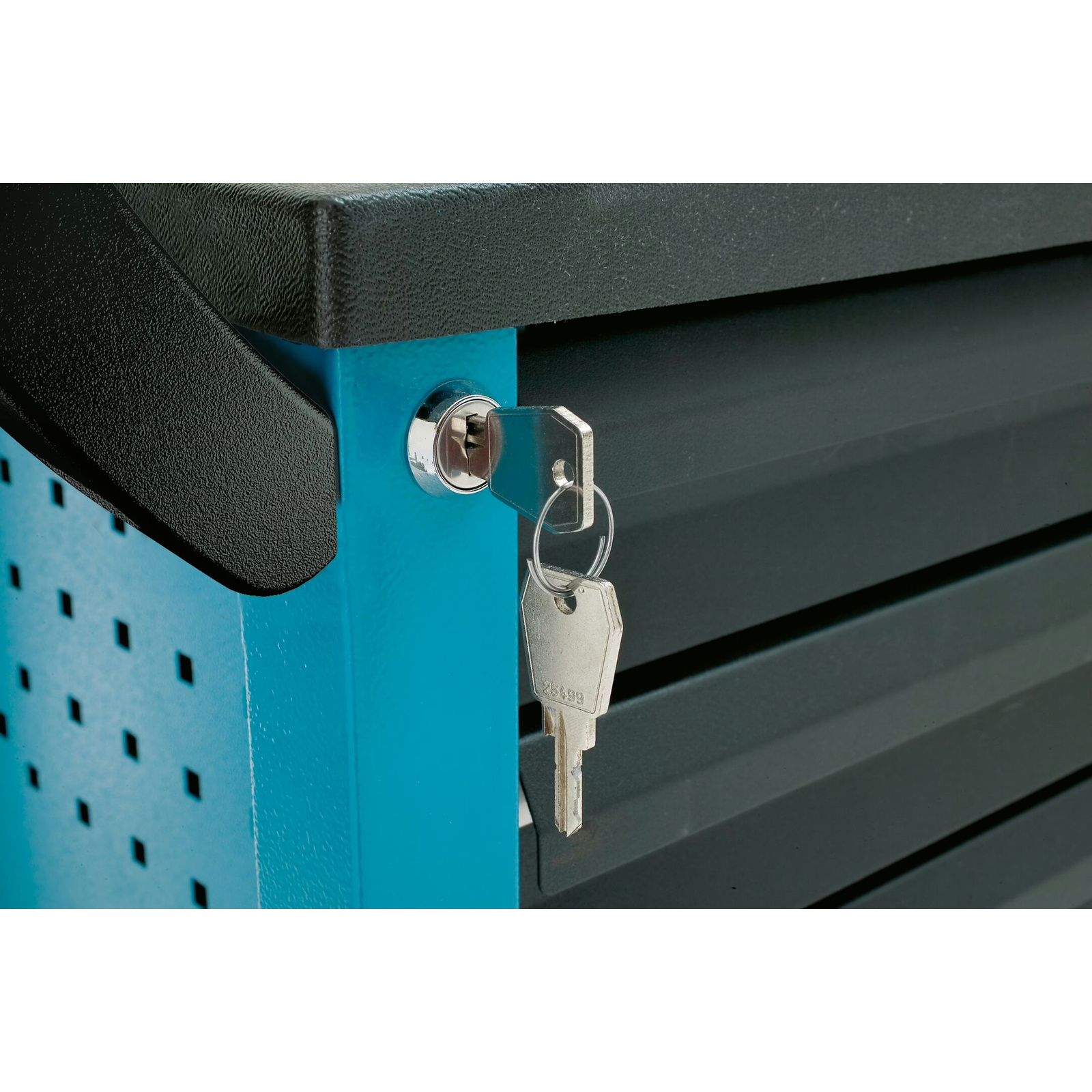 Servante d’atelier 6 tiroirs 780 x 498 x 915 mm bleu HAZET HAZET - 177-6