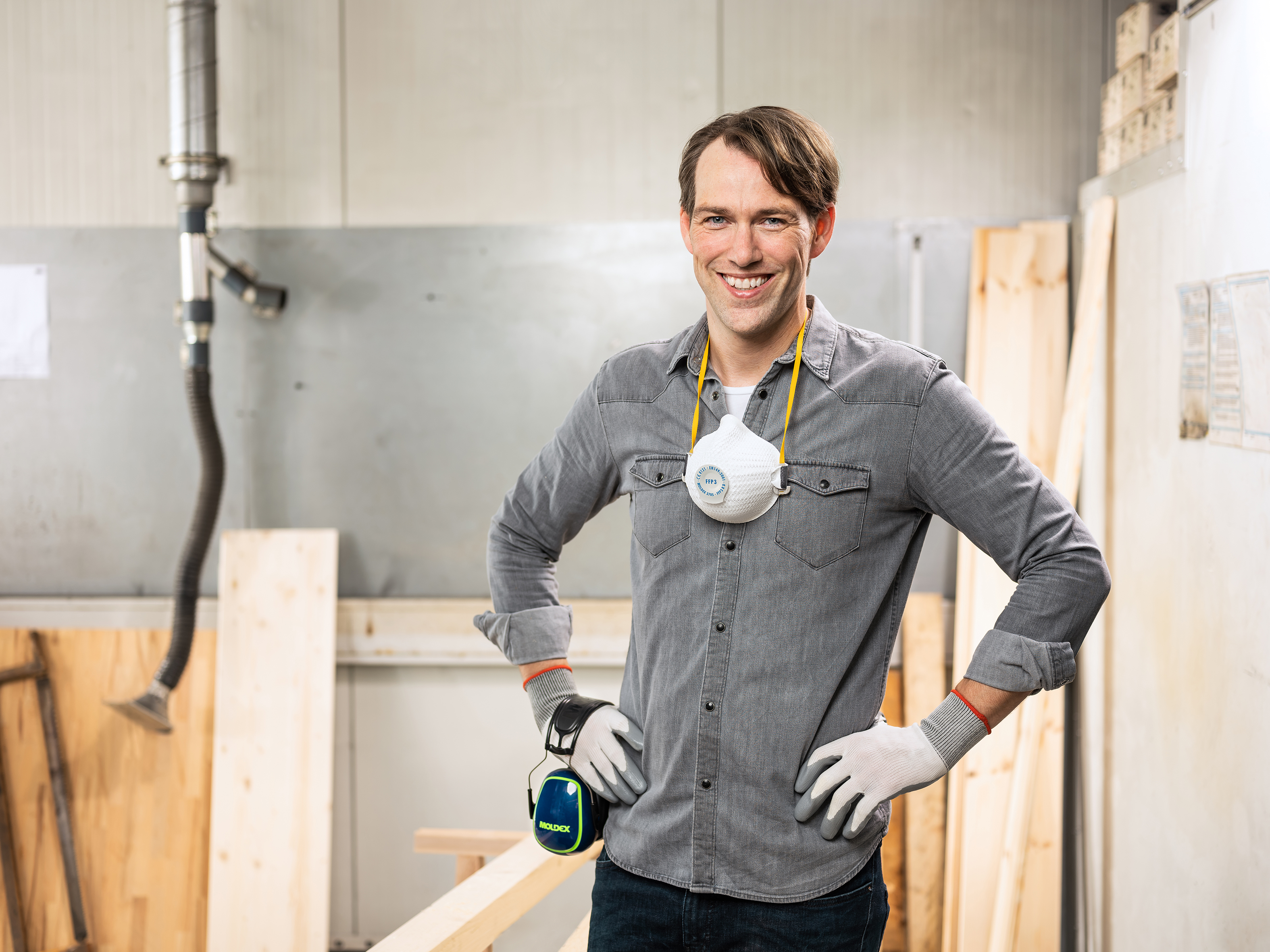 MASQUE FFP3 R D - AIR SEAL LOT DE 8 - MOLDEX - 370501