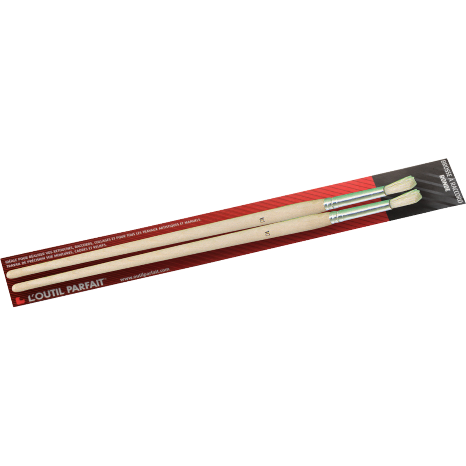 Brosse à tableau Ronde Taille 12 Lot de 2 L'OUTIL PARFAIT - 3998512
