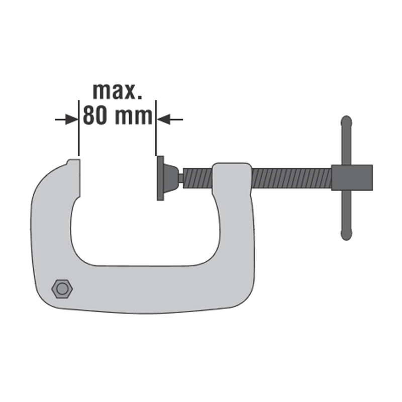 Presses Mécaniques de type “C” avec terminal de masse 3-FS - ouverture 80 mm URKO - 2621080