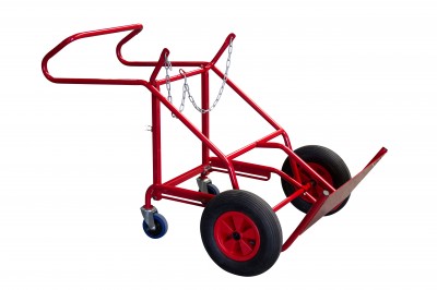 Diable 250 kg 2 bouteilles assisté avec béquille FIMM - 810007958
