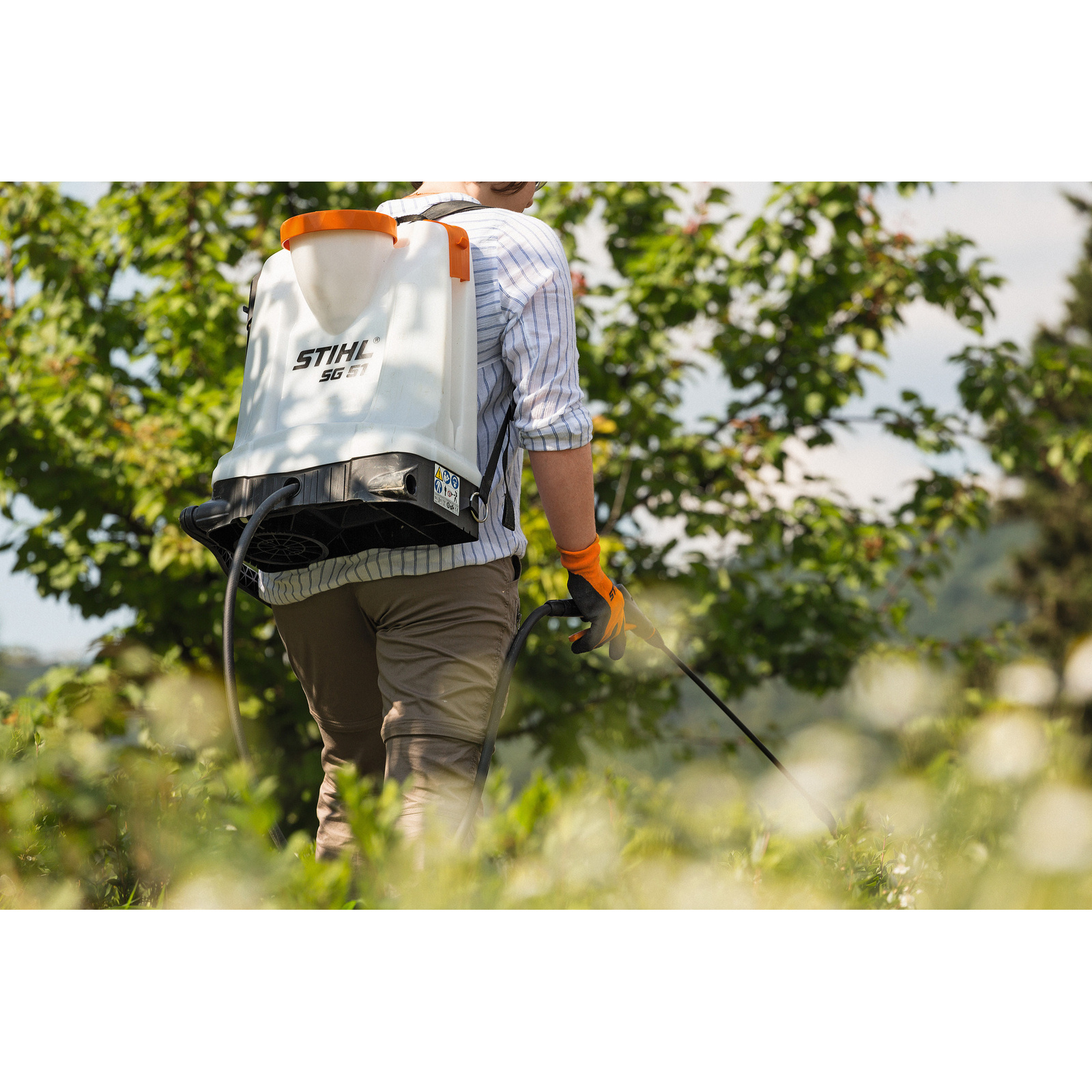 Pulvérisateur manuel à dos SG 51 STIHL - 42550194950
