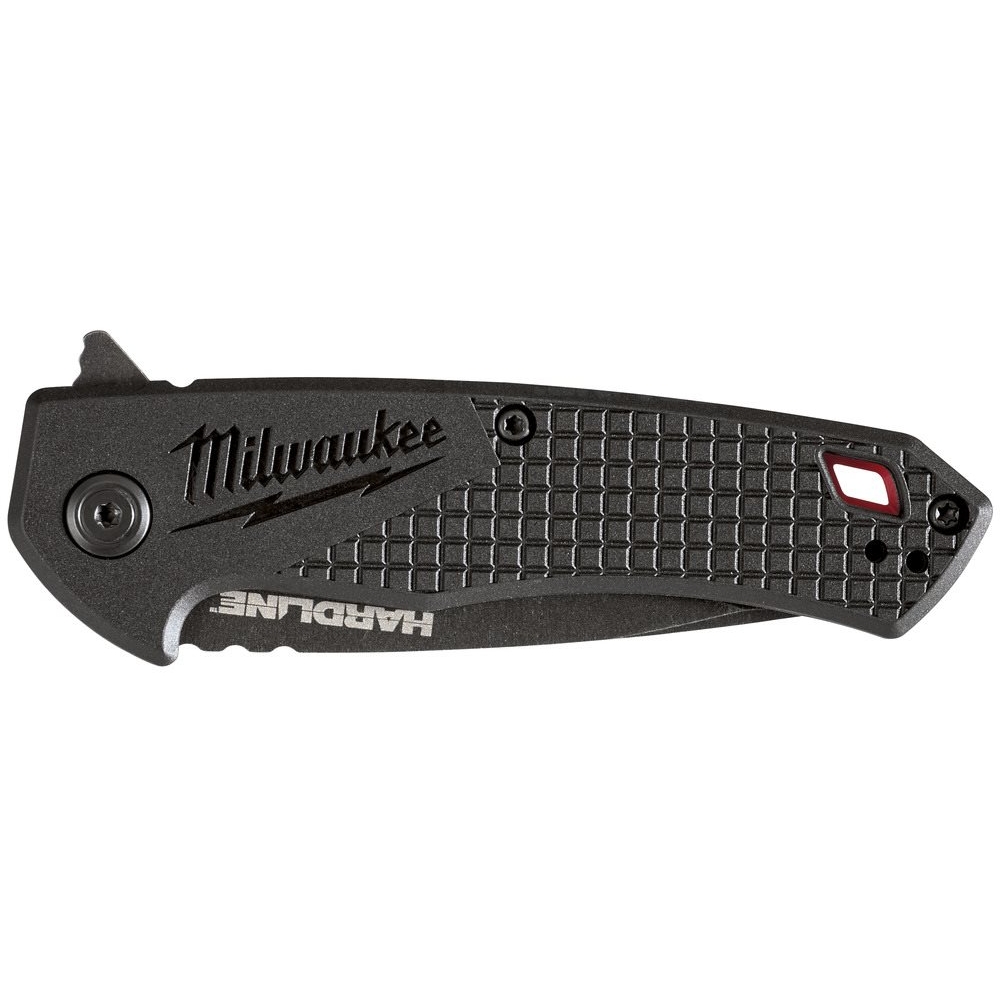 COUTEAU PLIANT HARDLINE LAME LISSE 89MM MILWAUKEE - 4932492453