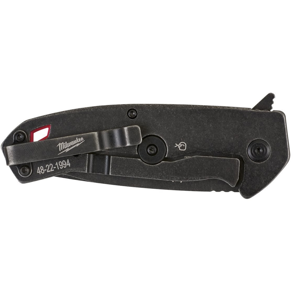 COUTEAU PLIANT HARDLINE LAME LISSE 89MM MILWAUKEE - 4932492453
