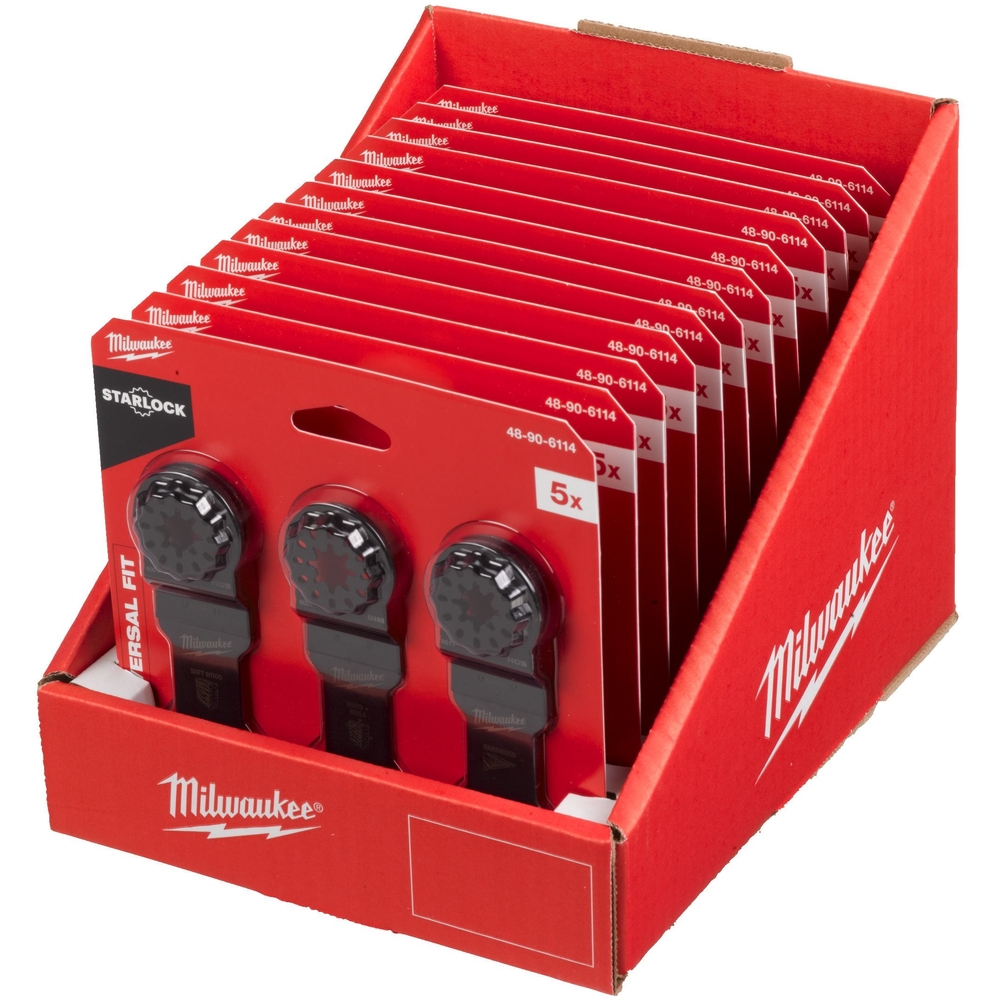 Set lames multi tools bois 5 pièces MILWAUKEE ACCESSOIRES - 48906114