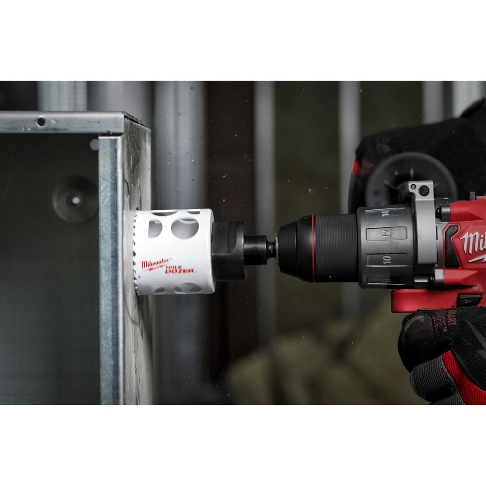  SET DE SCIES CLOCHES HOLE DOZER BI-METAL QUICK-LOK 9 PCS MILWAUKEE - 49224771