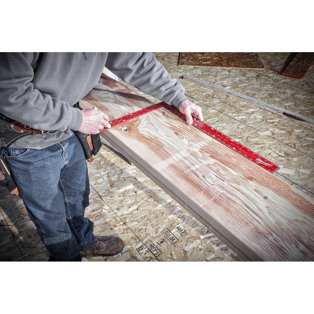 Equerre de menuisier métrique-1 pc MILWAUKEE ACCESSOIRES - 4932472126