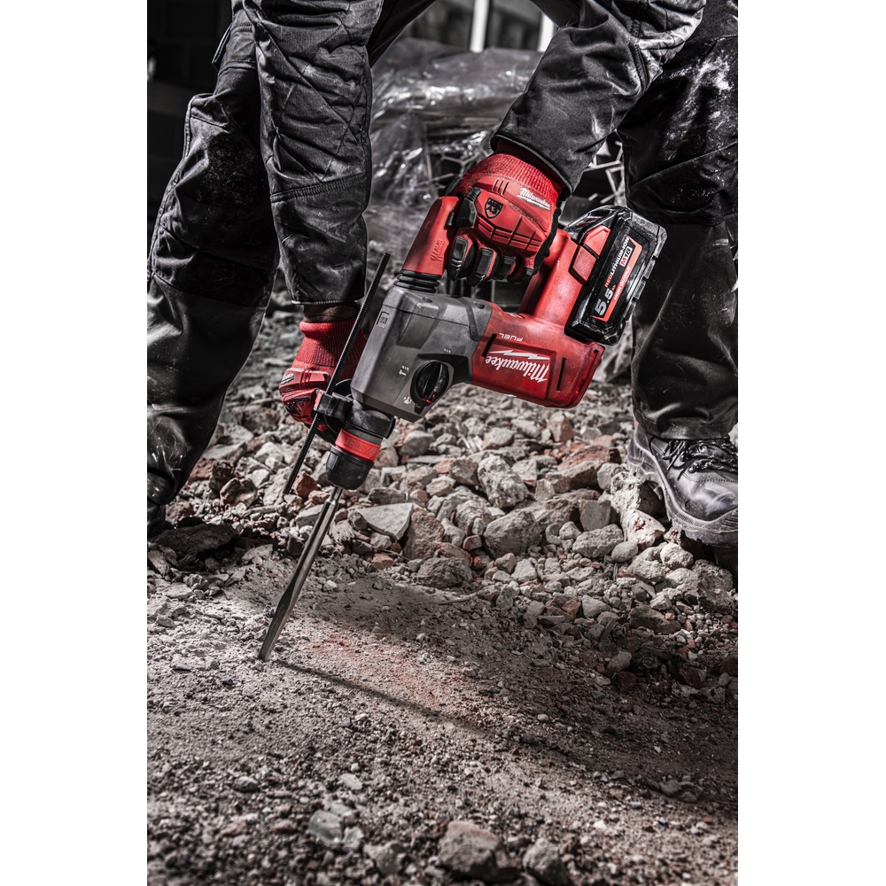 Burin 'sledge' auto-affutant sds max bêche 380x50 mm MILWAUKEE - 4932478268
