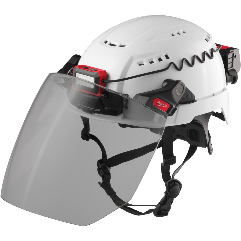 REMPLACEMENT ÉCRAN CLAIRE CASQUE BOLT - LOT DE 5 MILWAUKEE - 4932492327