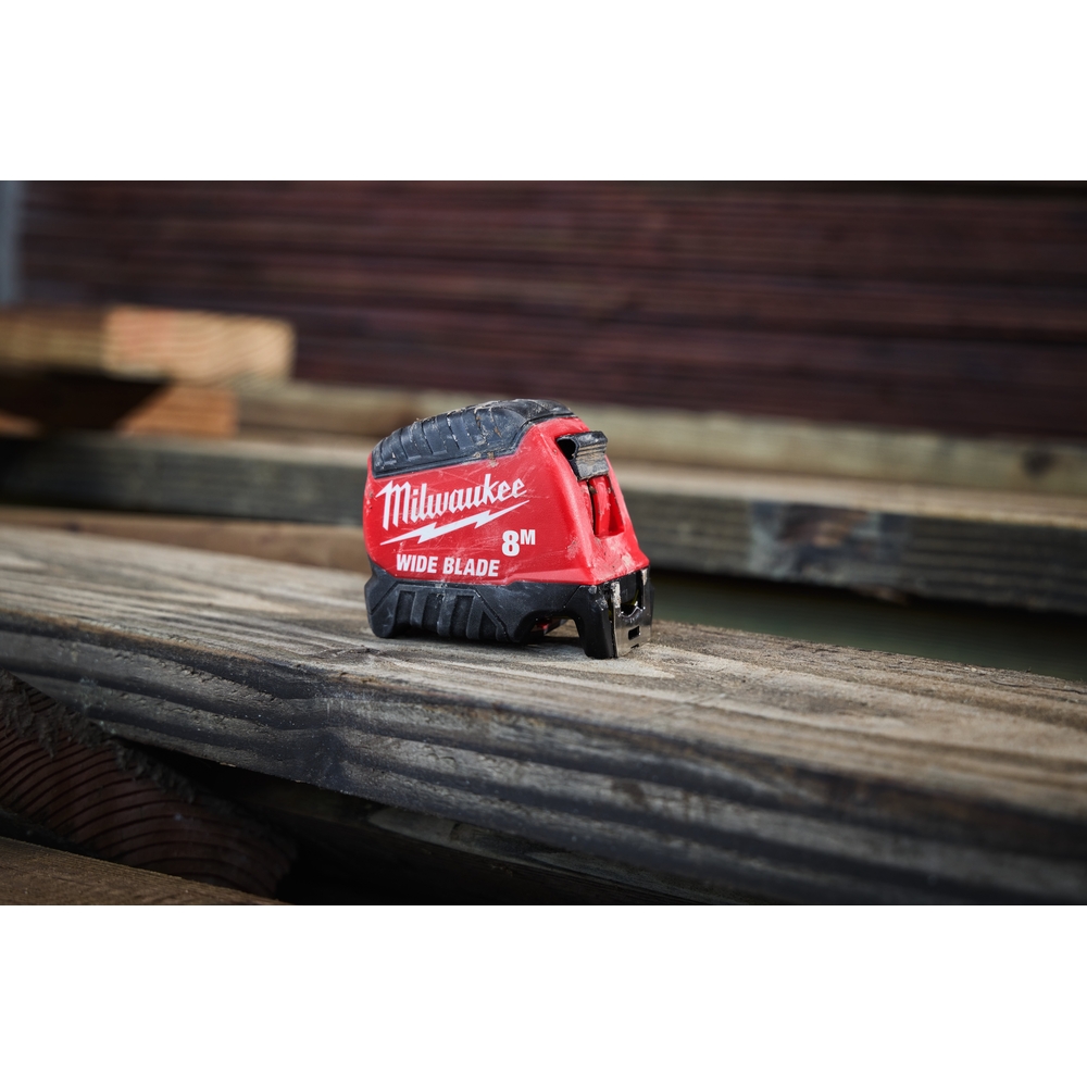 Mètre ruban large premium 8m/35mm MILWAUKEE - 4932499205