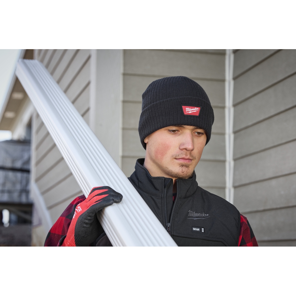 Bonnet tricoté rouge MILWAUKEE - 4932499385