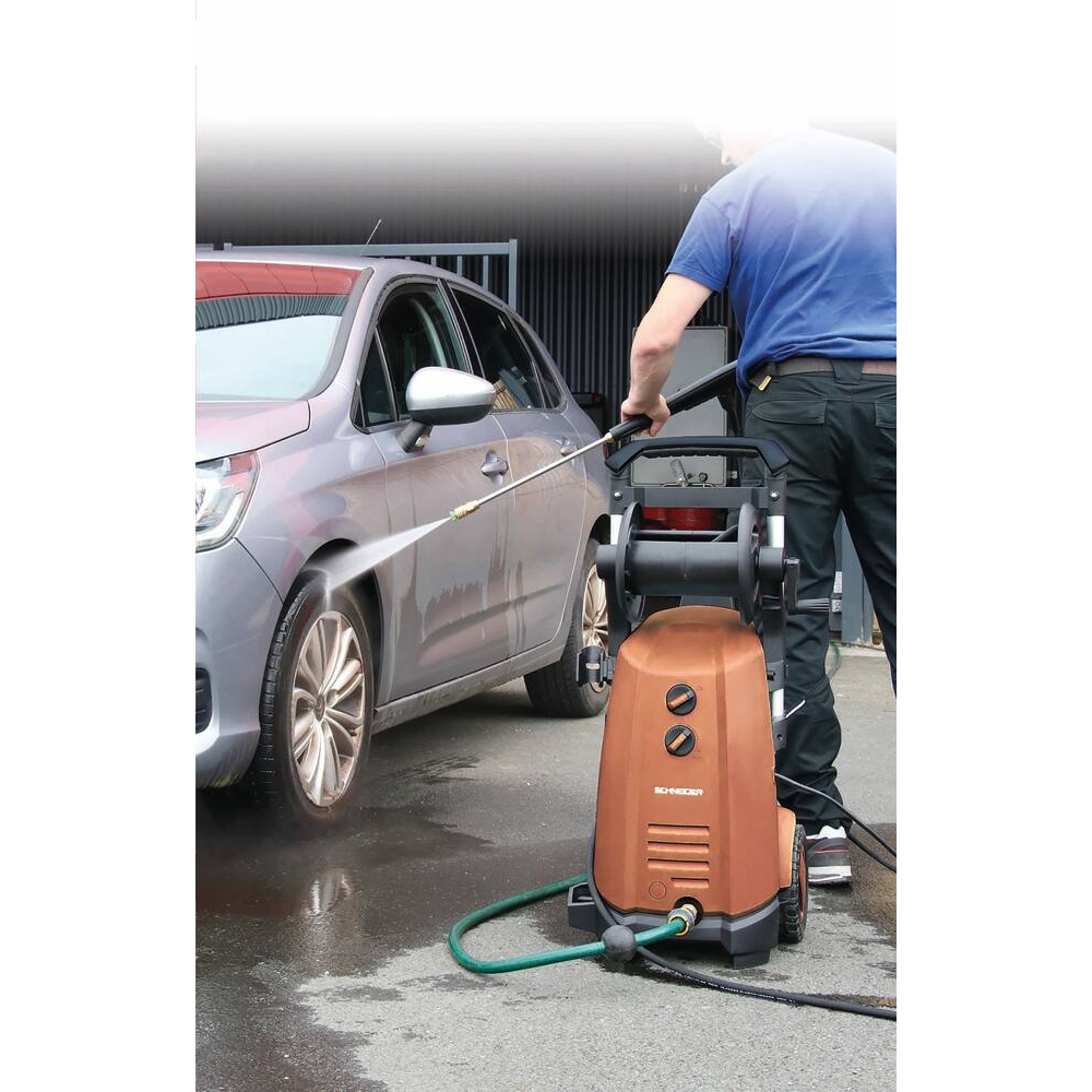 NETTOYEUR HP EAU FROIDE 180 BARS 522L/H 3000W - SCHNEIDER NHP - 50024