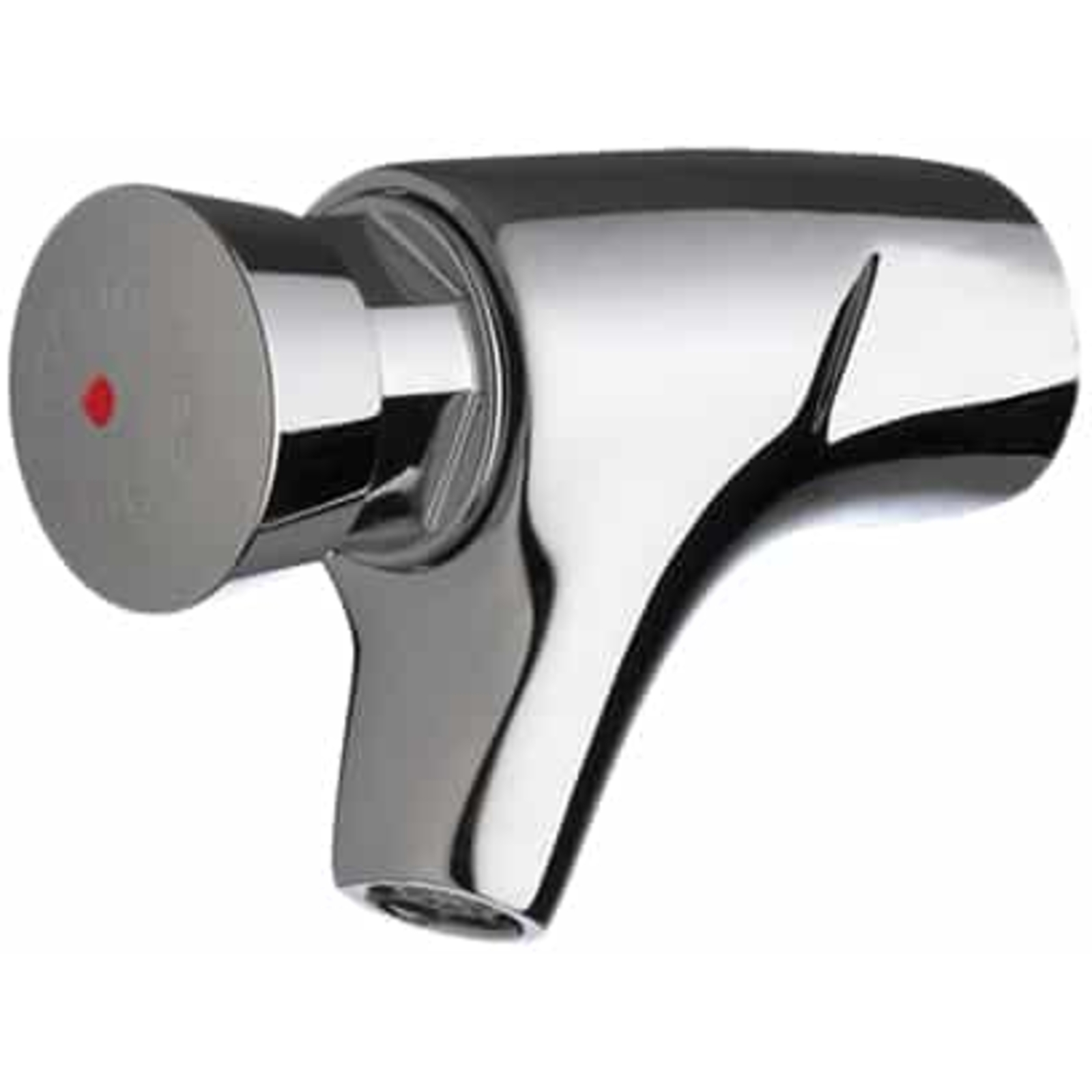 Robinet simple lavabo temporisé 15s chaud G1/2 sur plage PRESTO - 64622