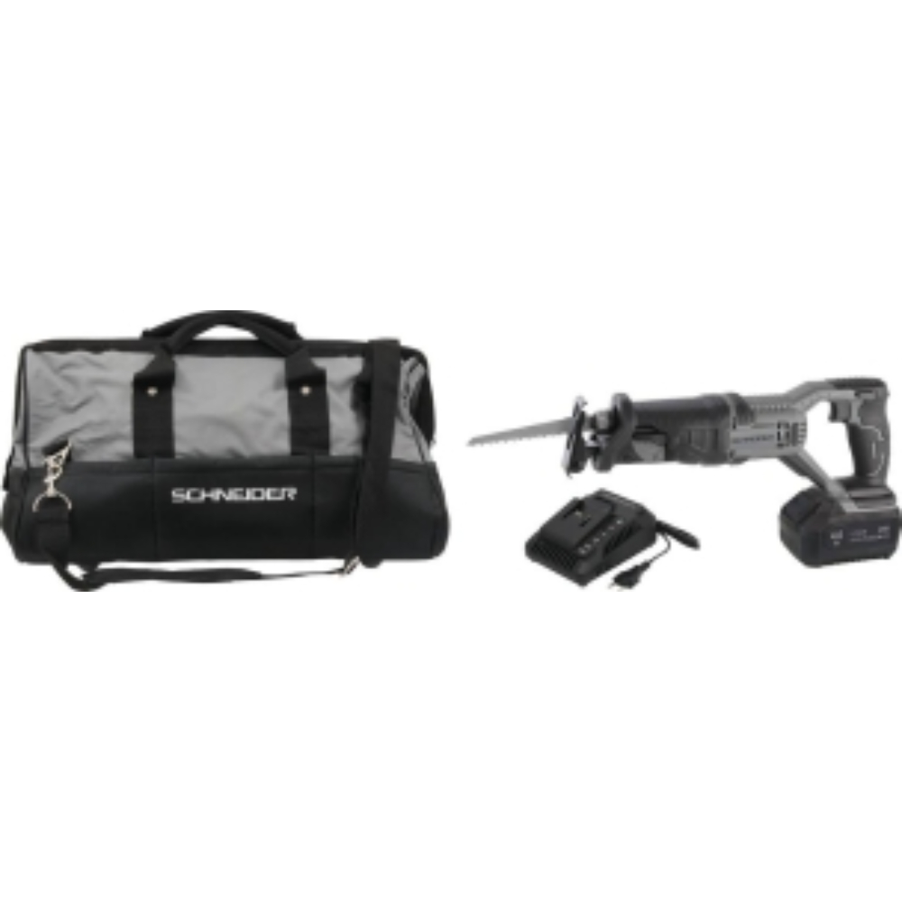 Scie sabre 20V - 1 batterie 4Ah Li-ion - chargeur - sac de transport SCHNEIDER ELECTRO - 50876