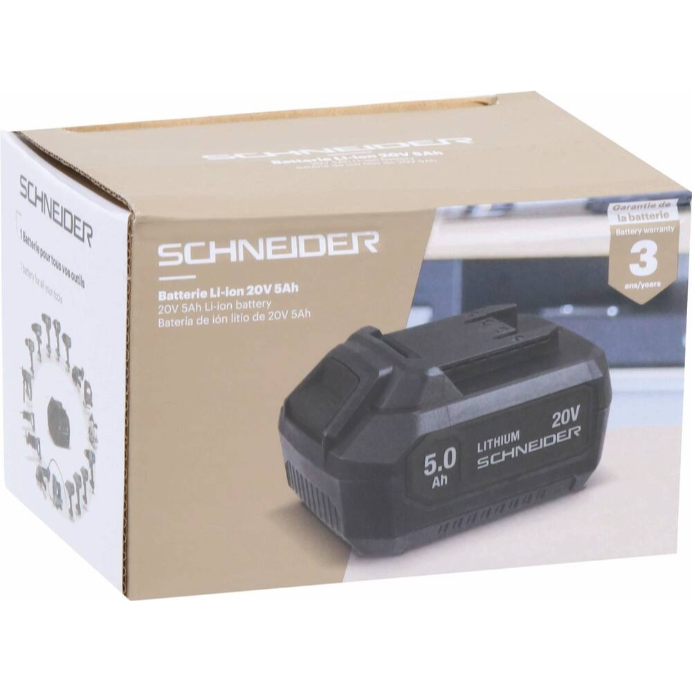 BATTERIE 5AH /ELECTROPORTATIF SCHNEIDER - SCHNEIDER ELECTRO - 50902