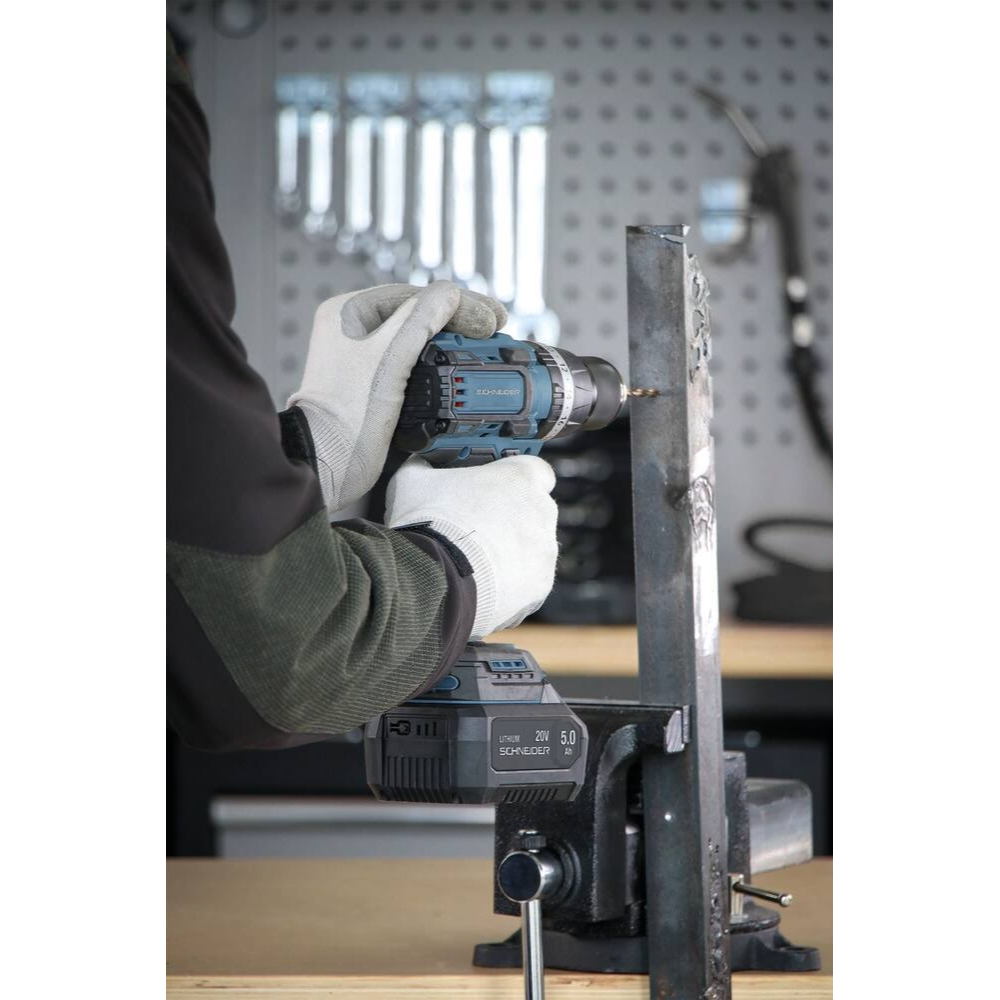 PERCEUSE/VISSEUSE 20V 65NM PERCU SS BATTERIE & CHARGEUR - SCHNEIDER ELECTRO - 50948