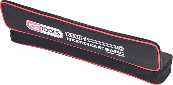 Clé dynamométrique ERGOTORQUEprecision avec trousse 40-200Nm 5 pcs. KS TOOLS - 516.1905