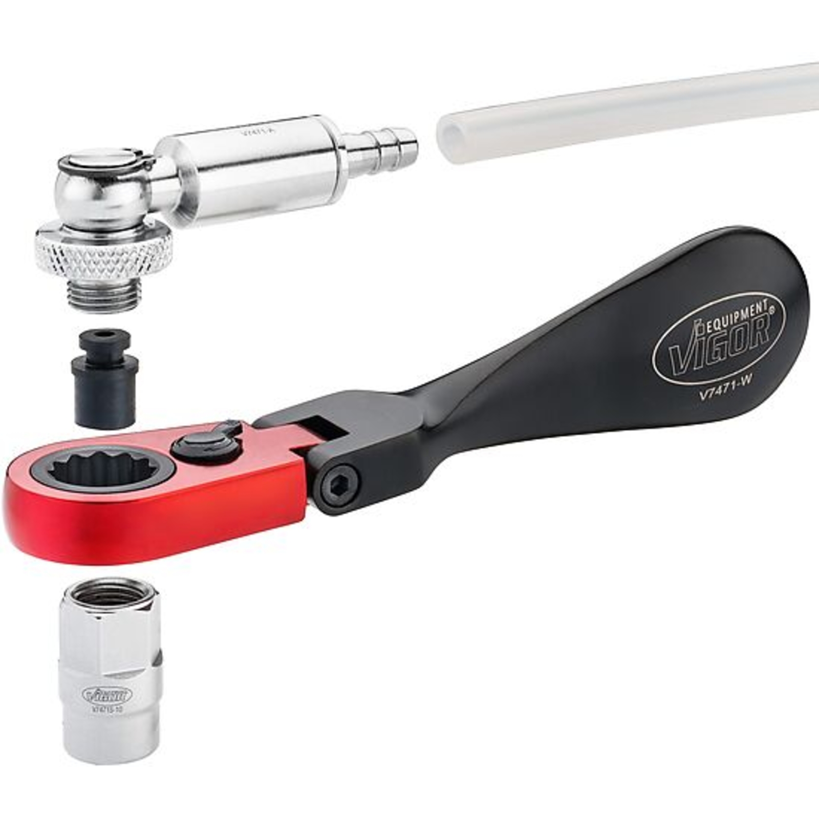 Cliquet pour purge des freins 14 mm à 6 pans  VIGOR - V7471-W