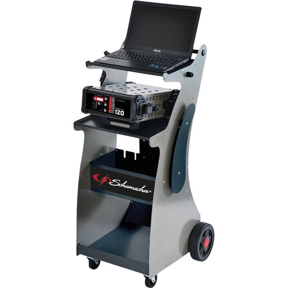 CHARIOT POUR CHARGEURS DE BATTERIE ET APPAREILS DE DIAGNOSTIC FLASHMEM - SCHUMACHER - 54038