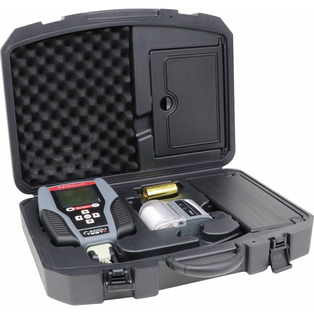 TESTEUR DE BATTERIE DIGITAL 12/24V AVEC IMPRIMANTE/ TEST DE CHARGE-DEMARRAGE ACC - SCHUMACHER - 54092