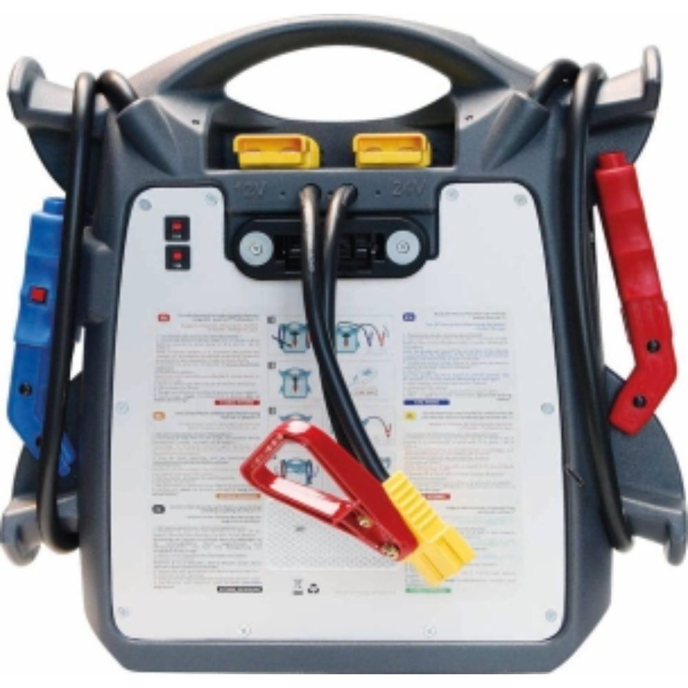 BOOSTER 12/24V 6200A SUR STATION DE RECHARGE ATELIER AC - SCHUMACHER - 54146
