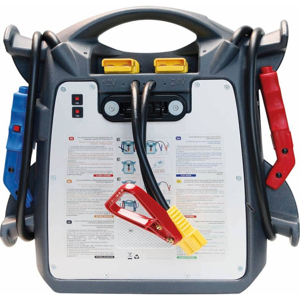 BOOSTER 12/24V 6200A SUR STATION DE RECHARGE VEHICULE DC - SCHUMACHER - 54148