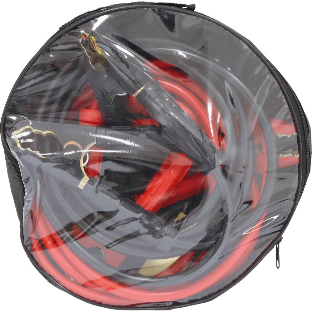 CABLES DE DEMARRAGE EN CCA 25mm2 PINCES ISOLEES 2x3,0m 480A - STILKER - 54362