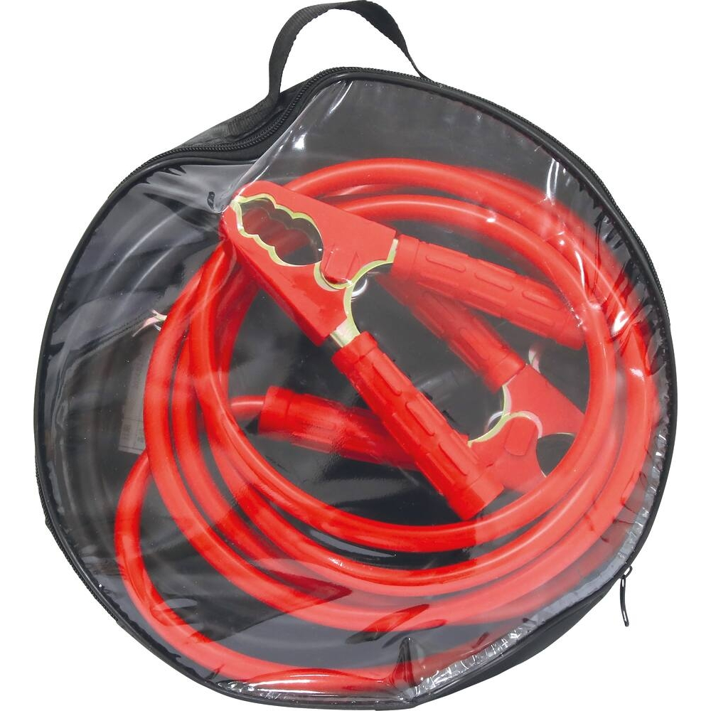 CABLES DE DEMARRAGE EN CCA 35mm2 PINCES ISOLEES 2x3,5m 620A - STILKER - 54364