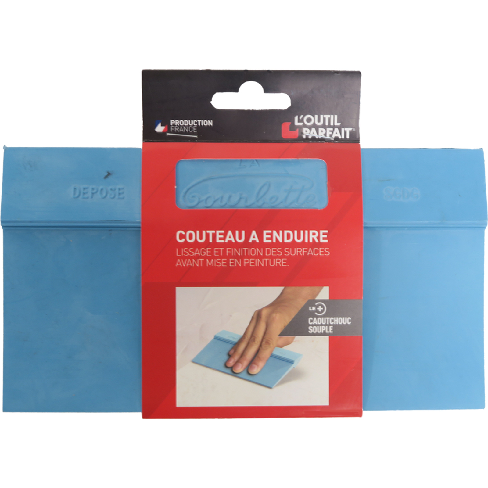 Couteau à enduire courbette Taille 20 cm L'OUTIL PARFAIT - 543020