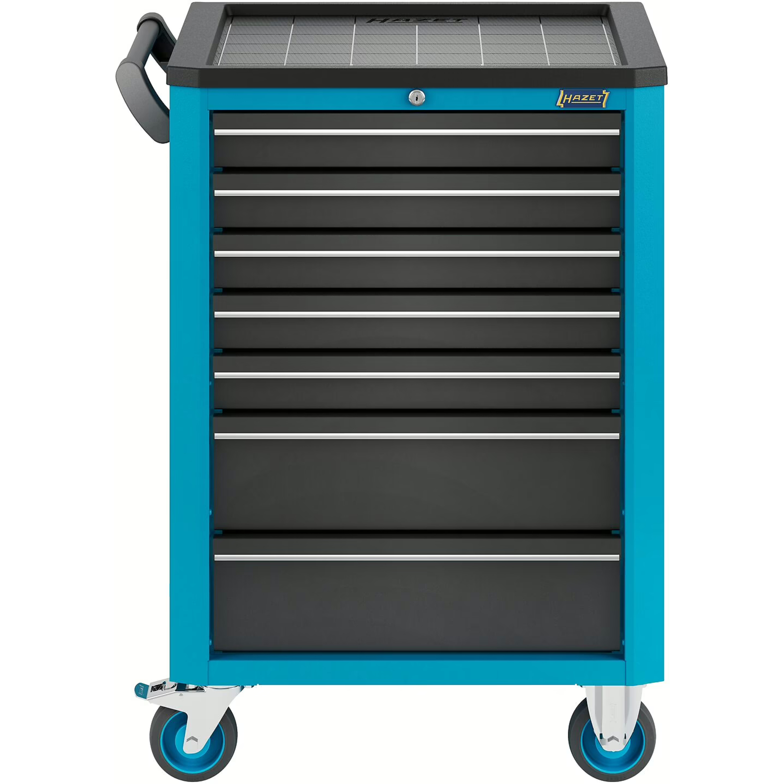 Servante d’atelier 7 tiroirs assortis 292 pièces bleu HAZET - 176N-7/292