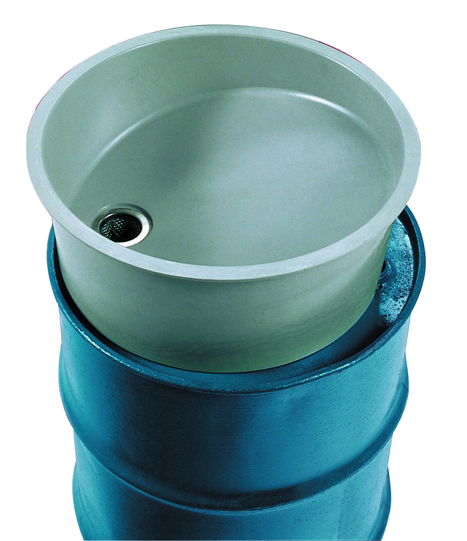 Entonnoir PFV sans couvercle pour fût acier 60 litres CEMO - 5493