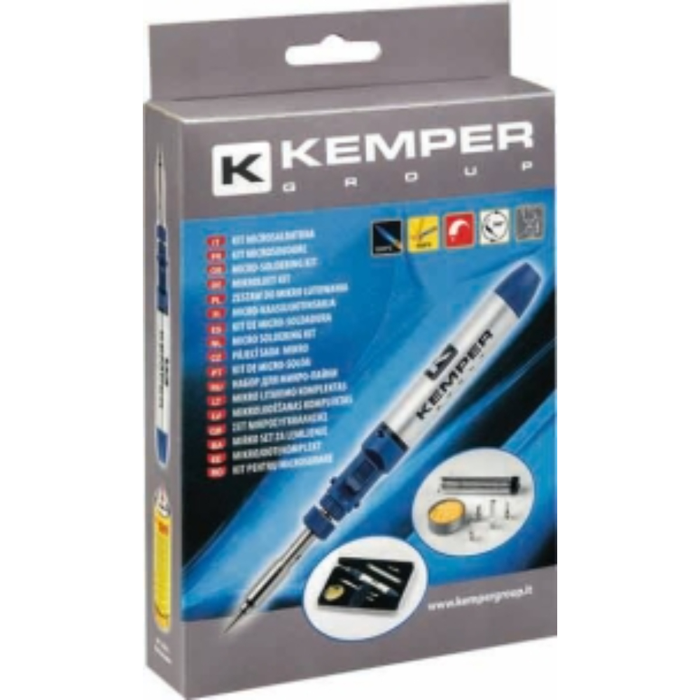 COFFRET MICROSOUDEUSE A FLAMME RECHARGEABLE - KEMPER - 55165