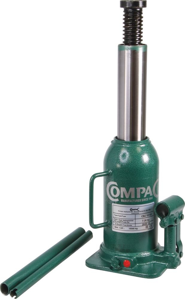 Cric bouteille hydraulique 15t compac compac COMPAC - 13026