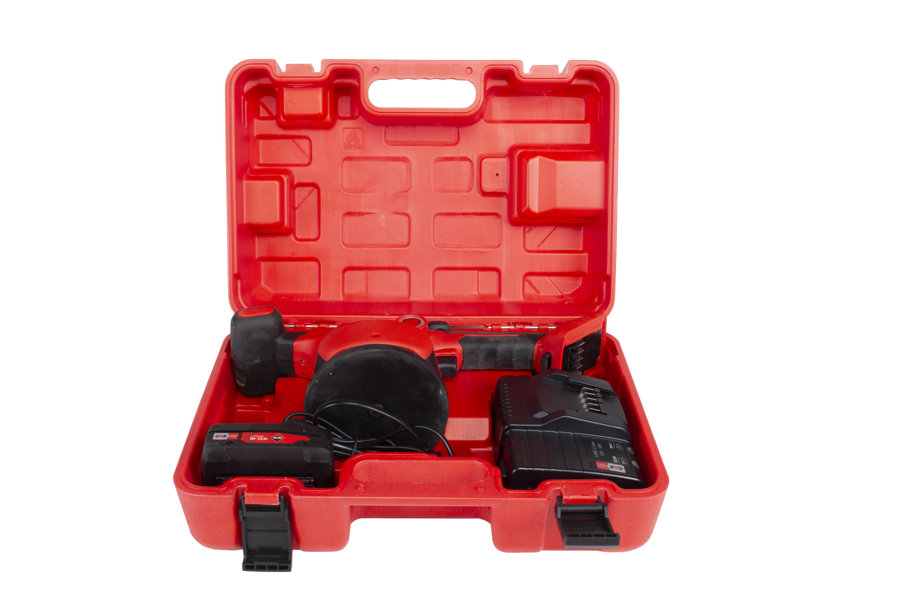 BATTE VIBRANTE LEGERE ET COMPACTE QUAKE ENERGY CAS AVEC BATTERIE & CHARGEUR EN COFFRET RUBI - 60934